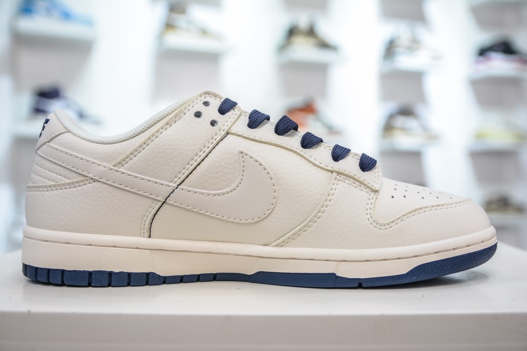 Stussy x Nike Dunk Low 斯图西联名米白花勾 XY1688-001