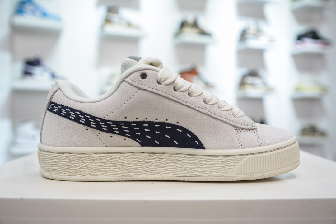 PUMA Suede XL 厚鞋舌轻便防滑低帮板鞋 395777-02