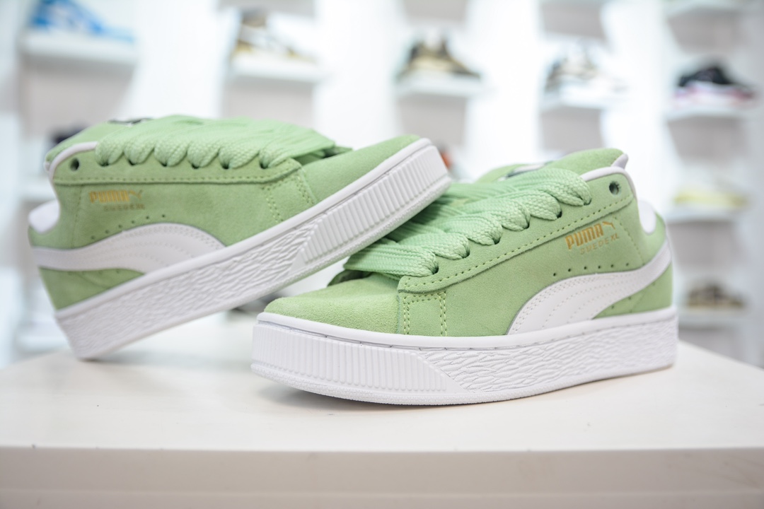 PUMA Suede XL 厚鞋舌轻便防滑低帮板鞋 395205-07