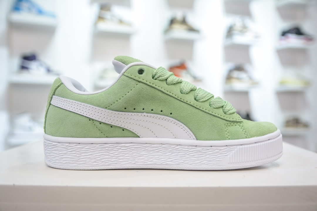 PUMA Suede XL 厚鞋舌轻便防滑低帮板鞋 395205-07