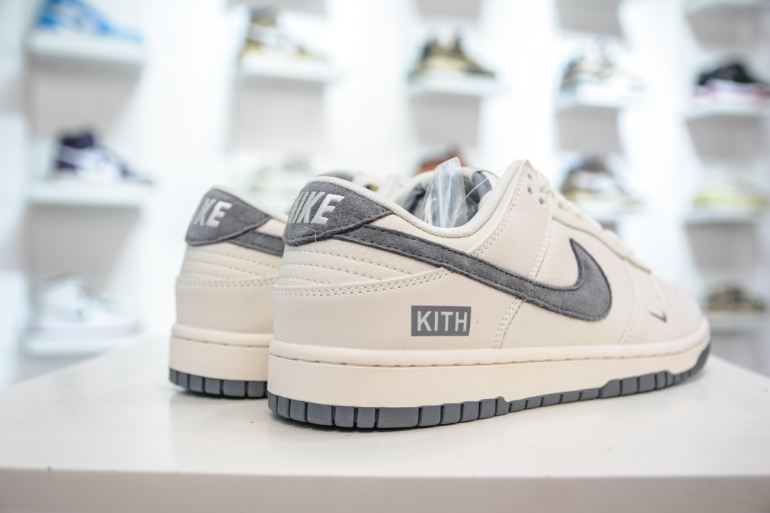 Nike SB Dunk Low KITH联名-白灰双小钩 DQ1098-387