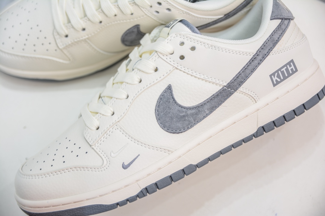 Nike SB Dunk Low KITH联名-白灰双小钩 DQ1098-387