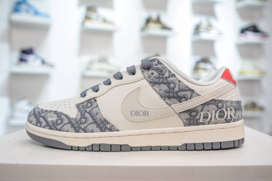 DIOR x Nike Dunk Low 迪奥联名磨砂灰 XY1688-004