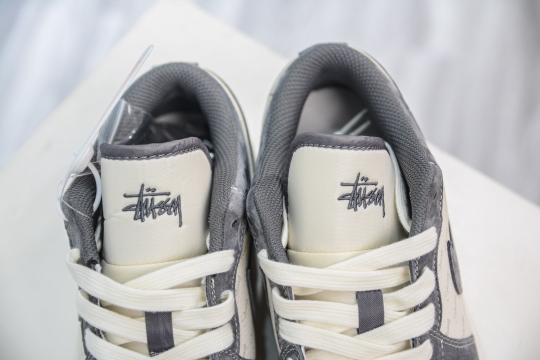 Air Jordan AJ1 Low X Stussy 低帮联名斯图西联名-灰猪八 SJ9950-010