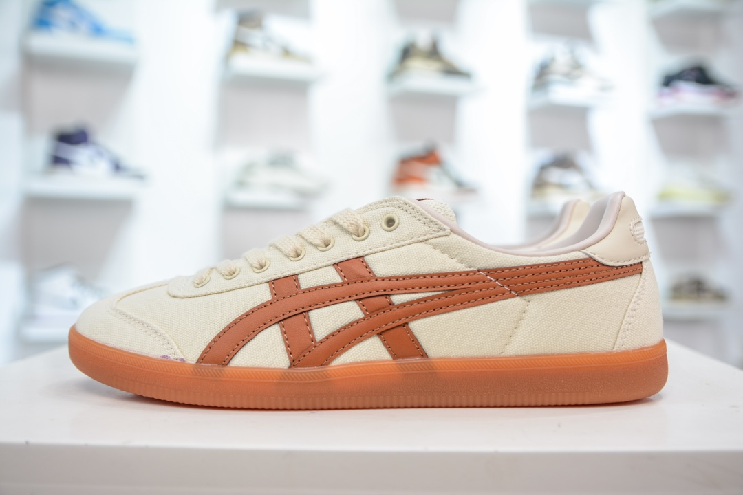 纯原级 Asics Onitsuka Tiger Tokuten 亚瑟士鬼冢虎男女中性复古运动板鞋轻盈舒适 1183A862-200