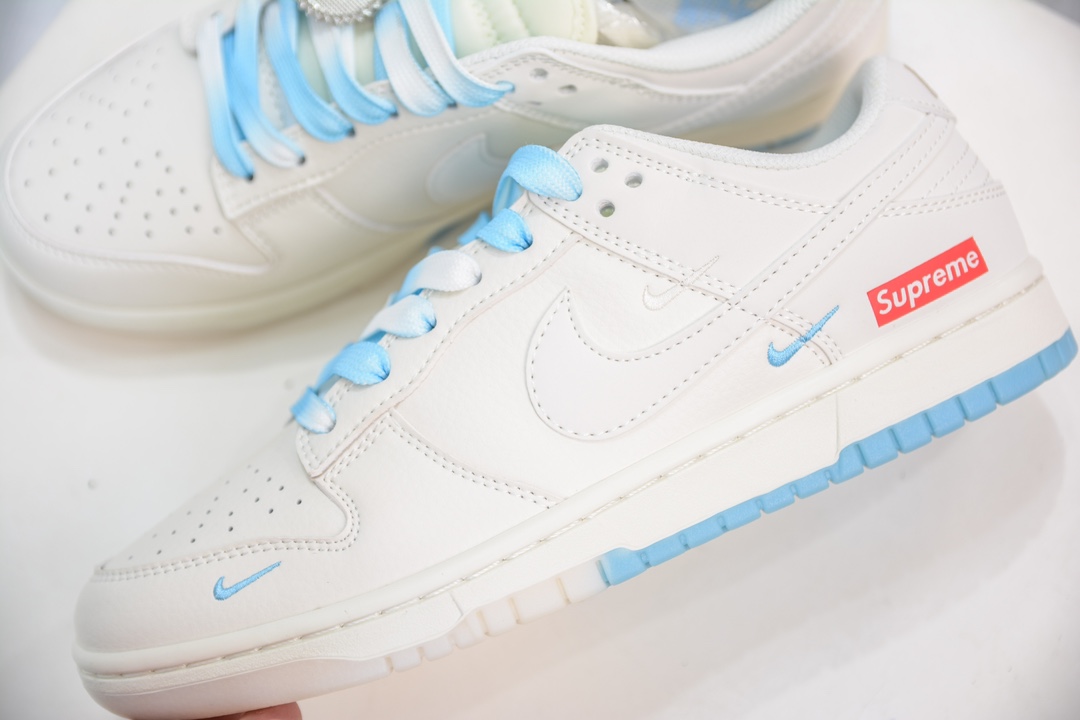 Supreme x Nike Dunk Low 米蓝双勾 BB8675-108