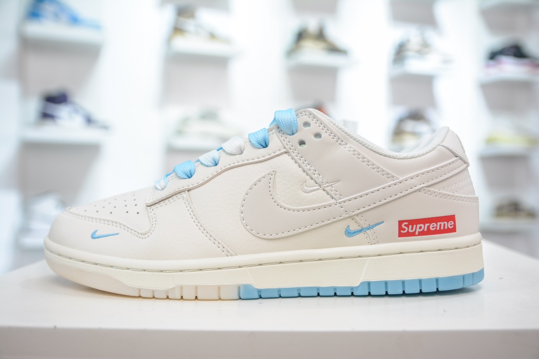 Supreme x Nike Dunk Low 米蓝双勾 BB8675-108