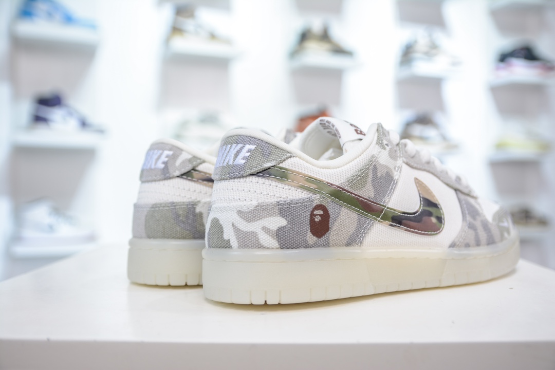 Bape x Nike Dunk Low 水晶迷彩 JH8040-941