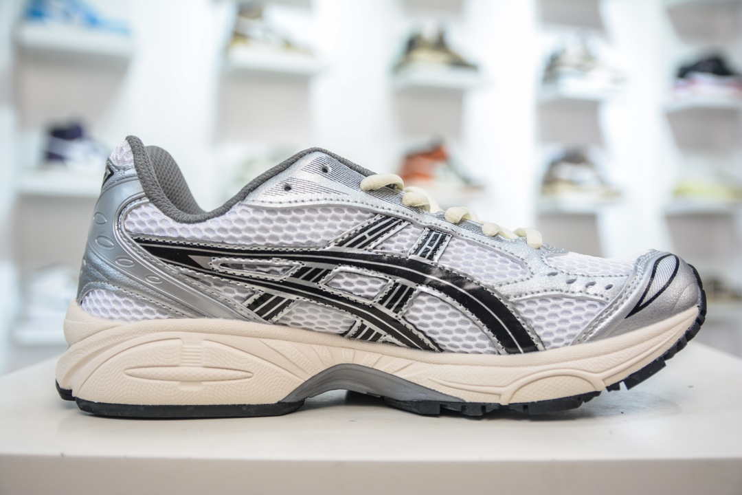 ASICS GEL-KAYANO 14 亚瑟士K14系列户外复古潮流百搭织物合成革缓震休闲跑步鞋