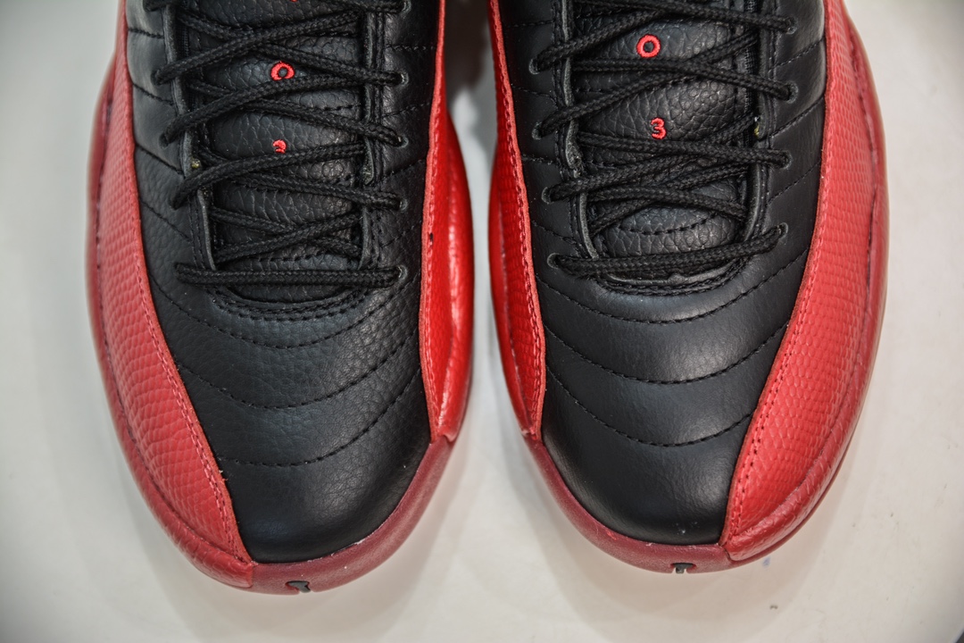 RK版 纯原 Nike Air Jordan 12 Retro”Flu Game”黑红病倒 AJ12 高帮复古休闲文化运动篮球鞋 130690-002