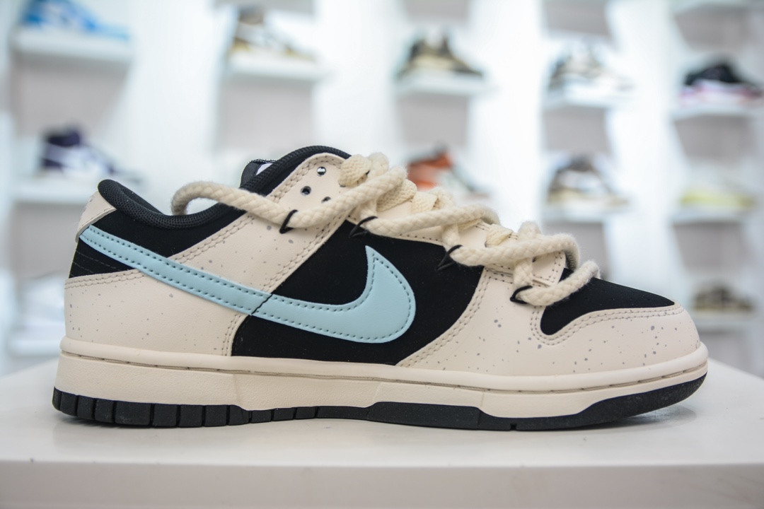 YC纯原 NK Dunk Low 蓝莓小熊猫 白蓝 DD1391-100