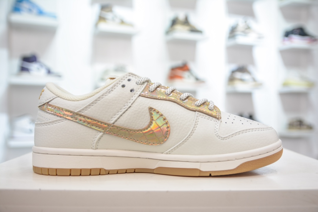 Nike SB Dunk Low x CLOT 白黄琉璃金勾 JH8310-948