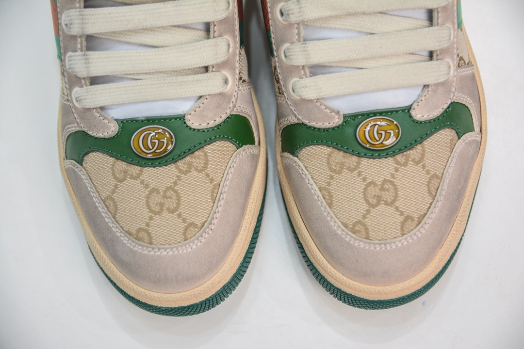 Gucci Distressed Screener sneaker 古驰经典型原复古