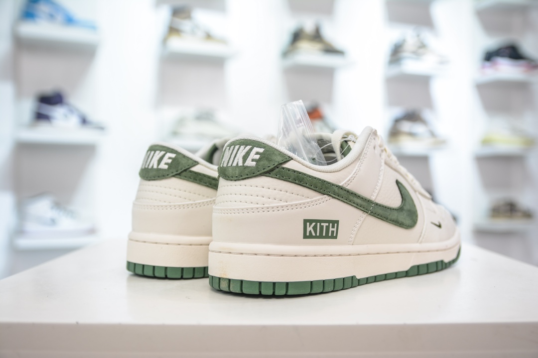 Nike SB Dunk Low KITH联名-白绿双小钩 DQ1098-386