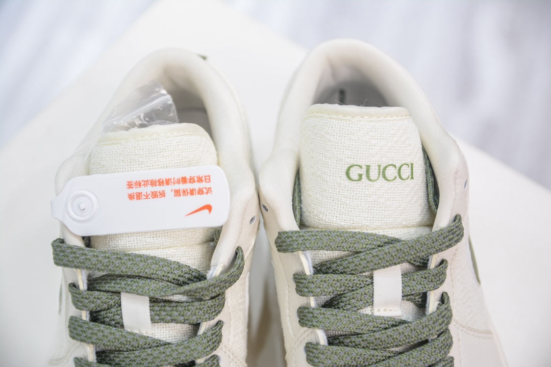 Air Jordan AJ1 Low X GUCCI 低帮联名古驰米绿针织 DM5688-103