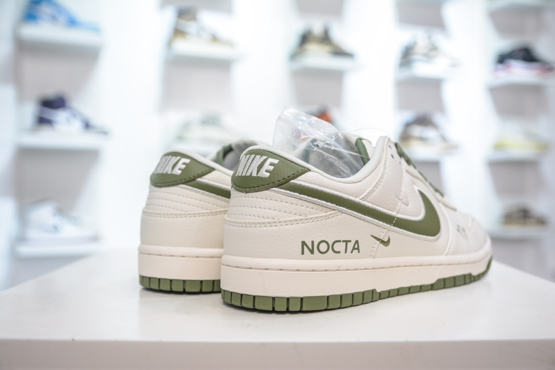 Nike SB Dunk Low x NOCTA 白绿双小钩 DQ1098-388