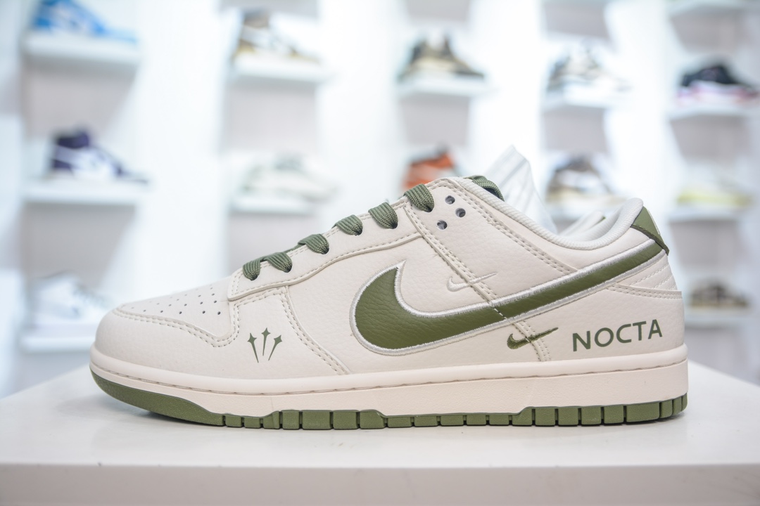 Nike SB Dunk Low x NOCTA 白绿双小钩 DQ1098-388