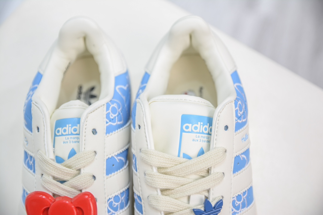 Hello Kitty/凯蒂猫x adidas originals SUPERSTAR XLG 厚底贝壳头 IG4477