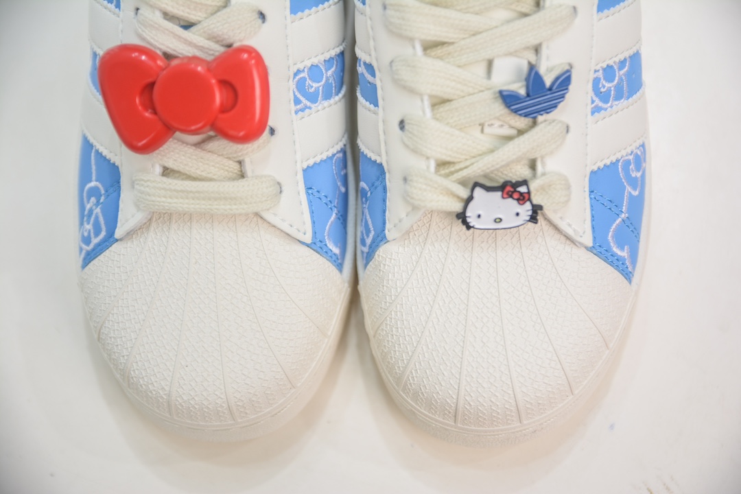 Hello Kitty/凯蒂猫x adidas originals SUPERSTAR XLG 厚底贝壳头 IG4477