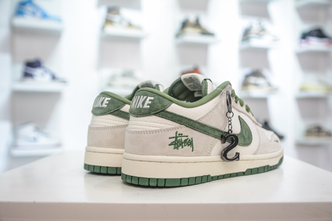 NIKE SB Dunk Low 斯图西联名灰绿 DQ1098-340