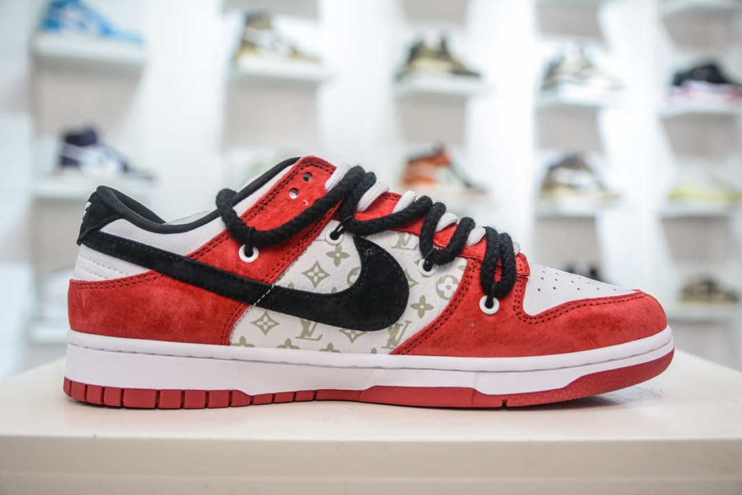 NK SB Dunk Low LV联名 龙年限定 黑勾鸿运当头 SJ2068-231