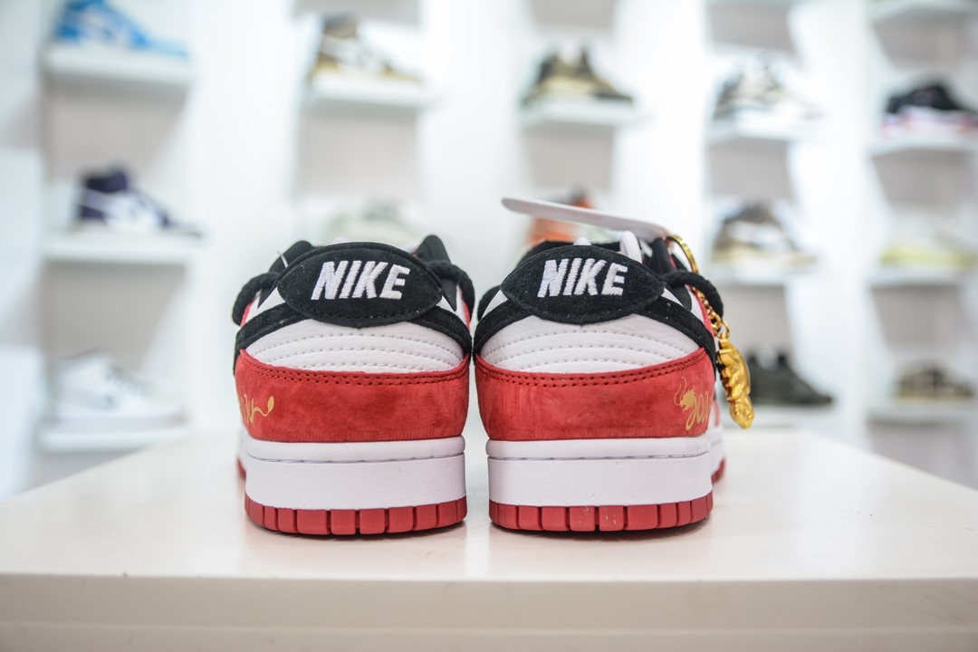 NK SB Dunk Low LV联名 龙年限定 黑勾鸿运当头 SJ2068-231