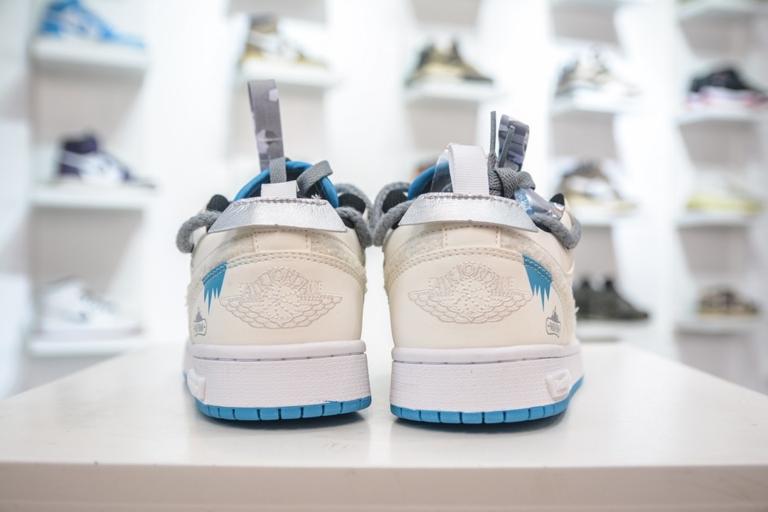 Air Jordan AJ1 Low 低帮绑带定制配色 553558-014