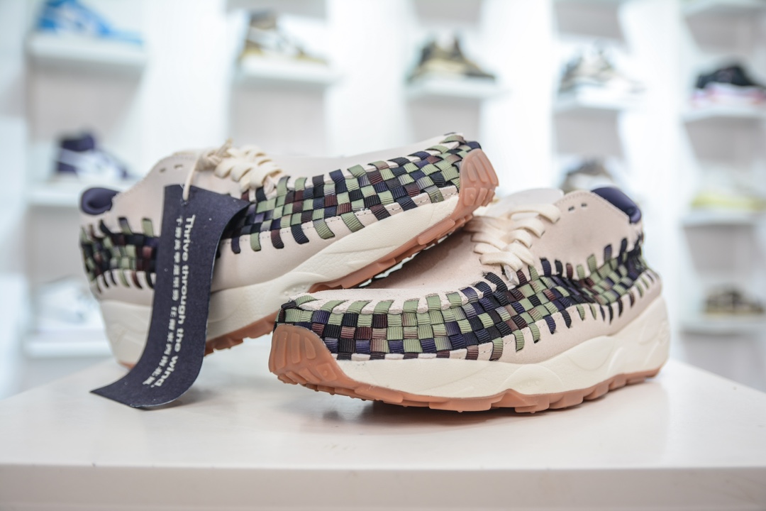 NIKE Air Footscape Woven 耐克不对称编织休闲鞋 FV3615-191