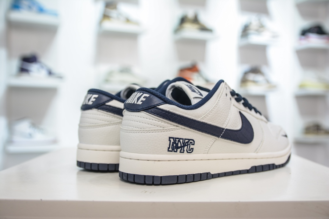 NYC x Nike Dunk Low 白深蓝 NC2103-303