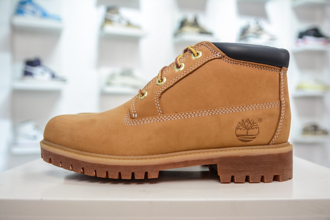 添柏岚／天伯伦Timberland Fatigue Chukka Nubuck Boots经典户外短筒百搭工装马丁靴