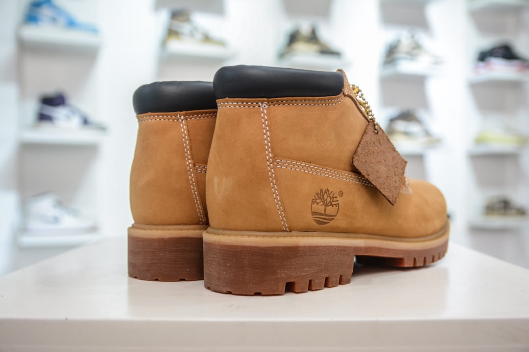 添柏岚／天伯伦Timberland Fatigue Chukka Nubuck Boots经典户外短筒百搭工装马丁靴