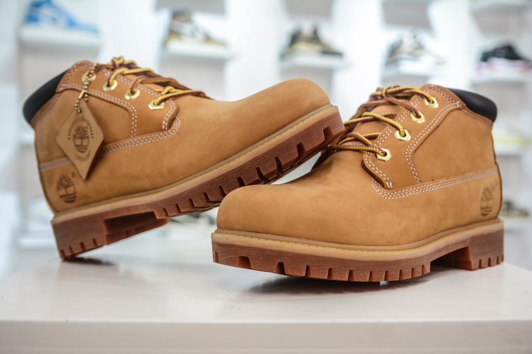 添柏岚／天伯伦Timberland Fatigue Chukka Nubuck Boots经典户外短筒百搭工装马丁靴