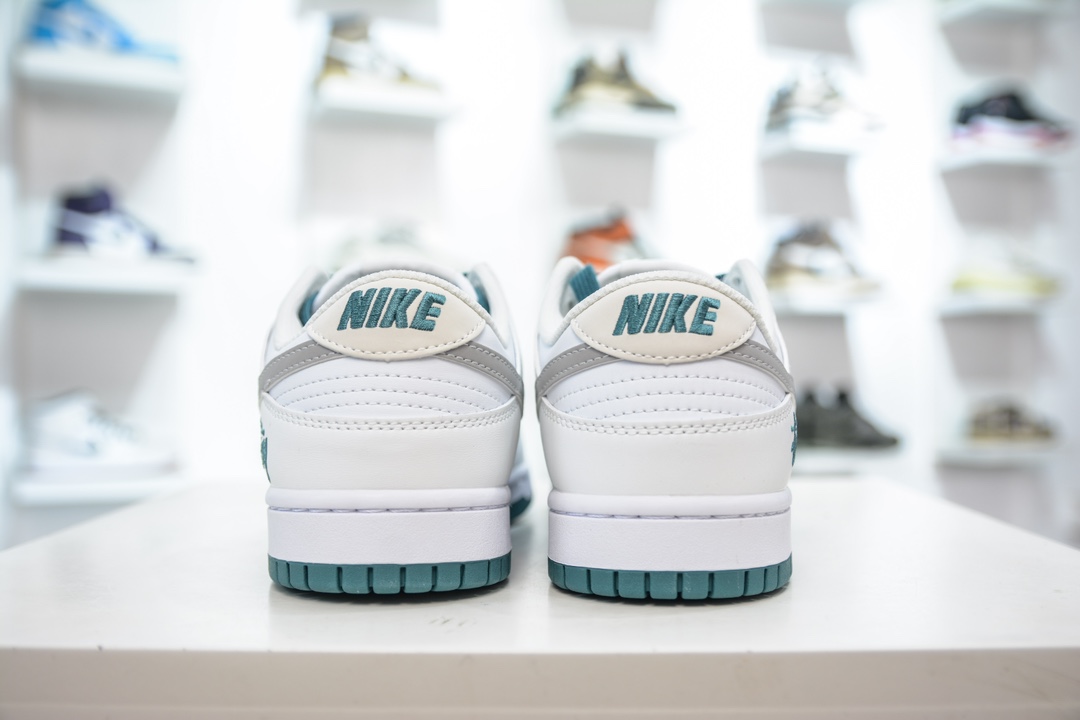 Stuy x Nike Dunk Low 斯图西联名 白灰绿印字 XX2025-808