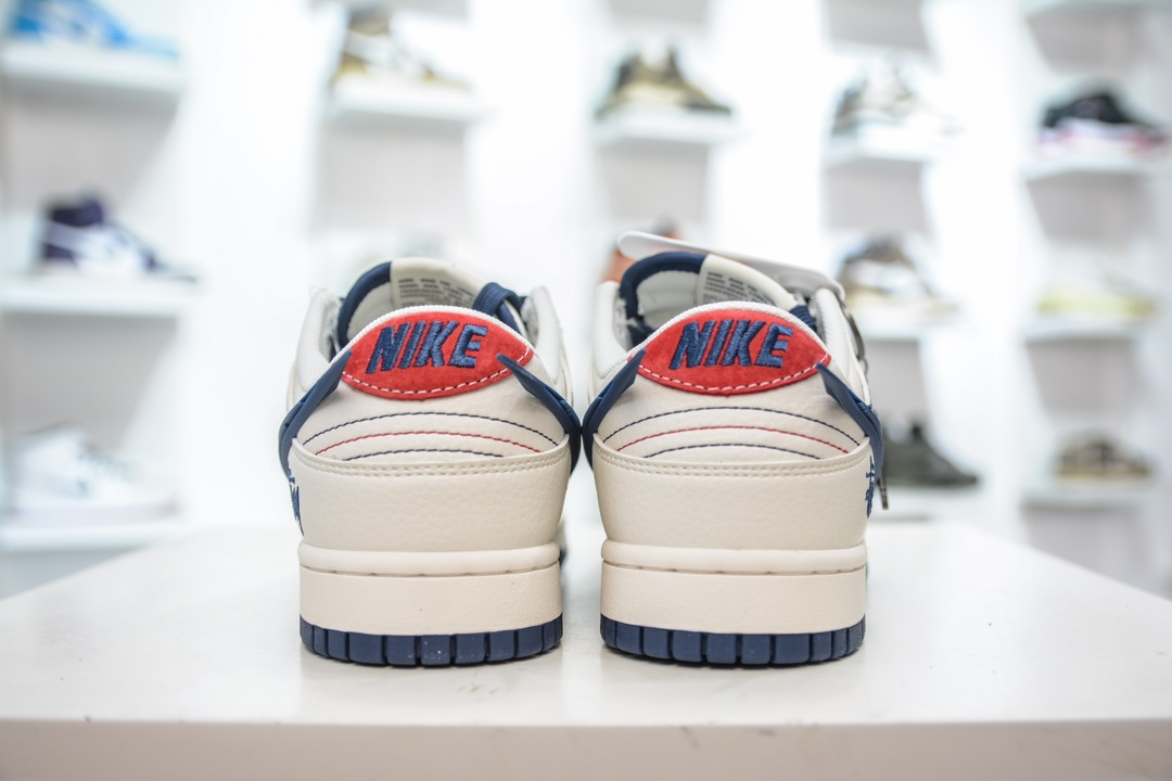 Nike SB Dunk Low X 斯图西 米白大蓝勾 XY1688-009