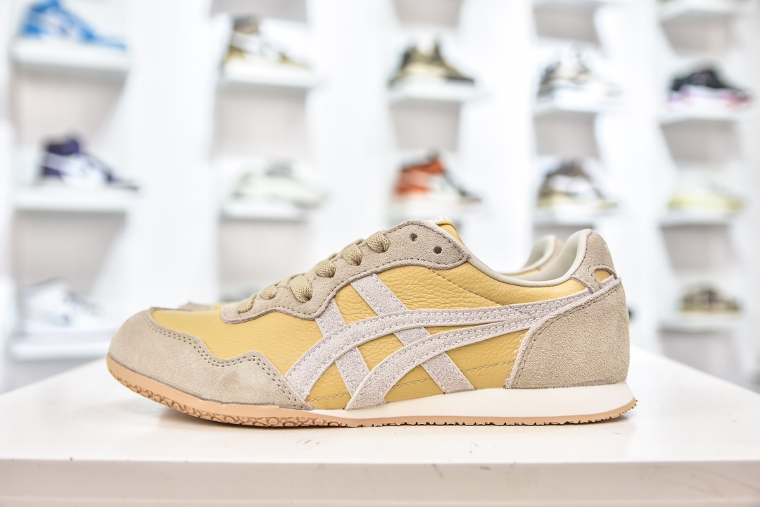 Onitsuka 鬼冢虎 Serrano系列 潮流舒适轻便生活休闲鞋 1183C285-201