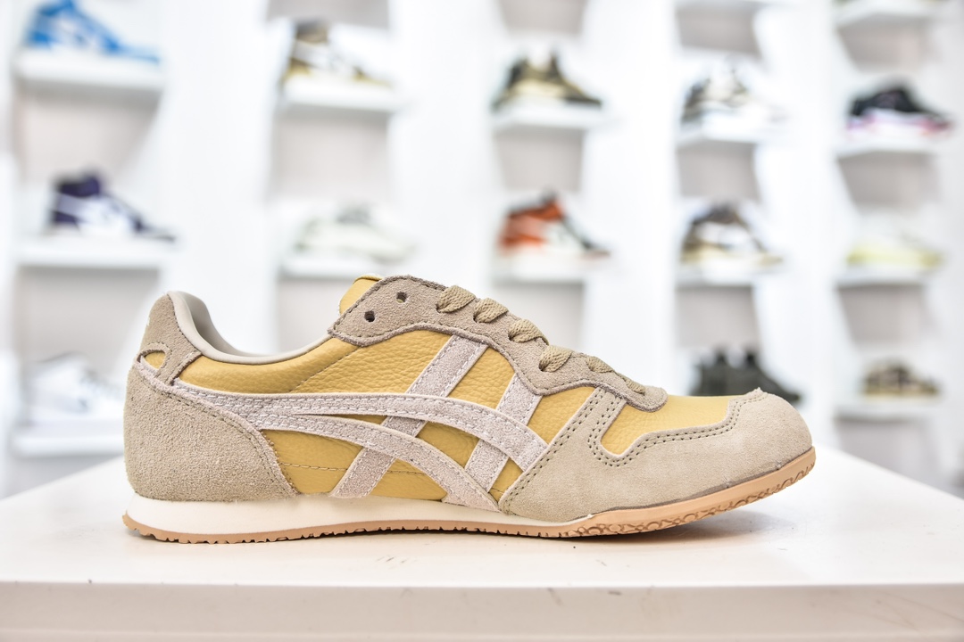 Onitsuka 鬼冢虎 Serrano系列 潮流舒适轻便生活休闲鞋 1183C285-201