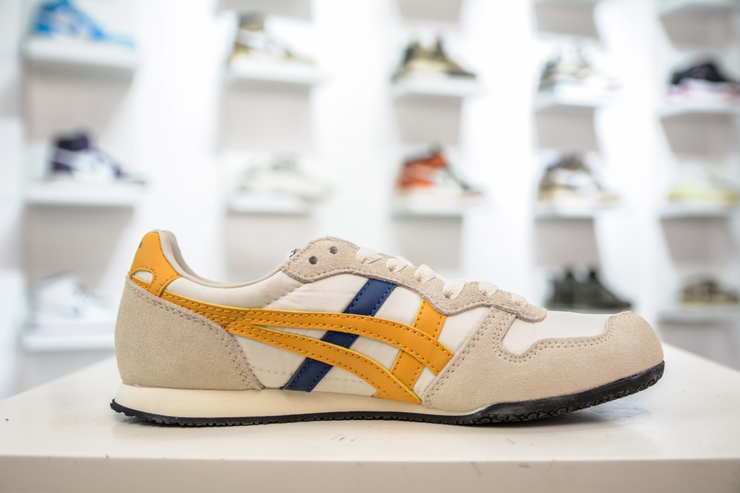 Onitsuka 鬼冢虎 Serrano系列 潮流舒适轻便生活休闲鞋 1183B400-101