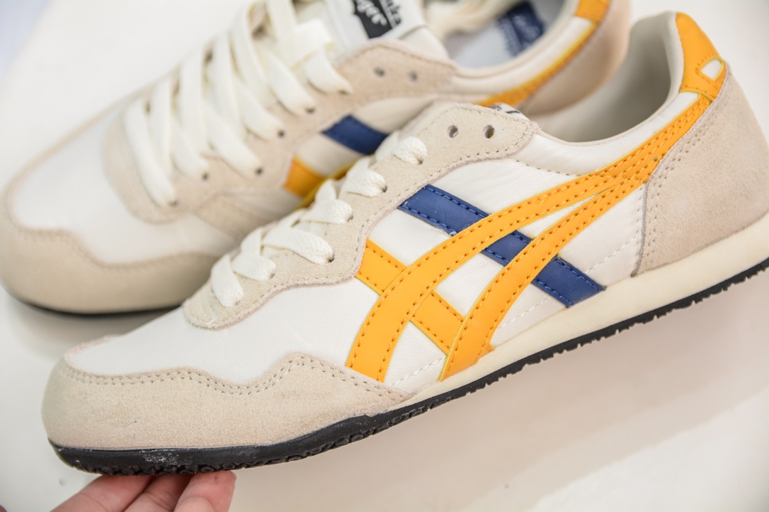 Onitsuka 鬼冢虎 Serrano系列 潮流舒适轻便生活休闲鞋 1183B400-101