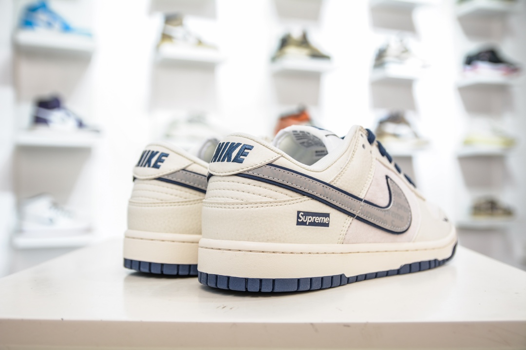 SB Dunk Low x Supreme 米白蓝小钩 XX2025-168