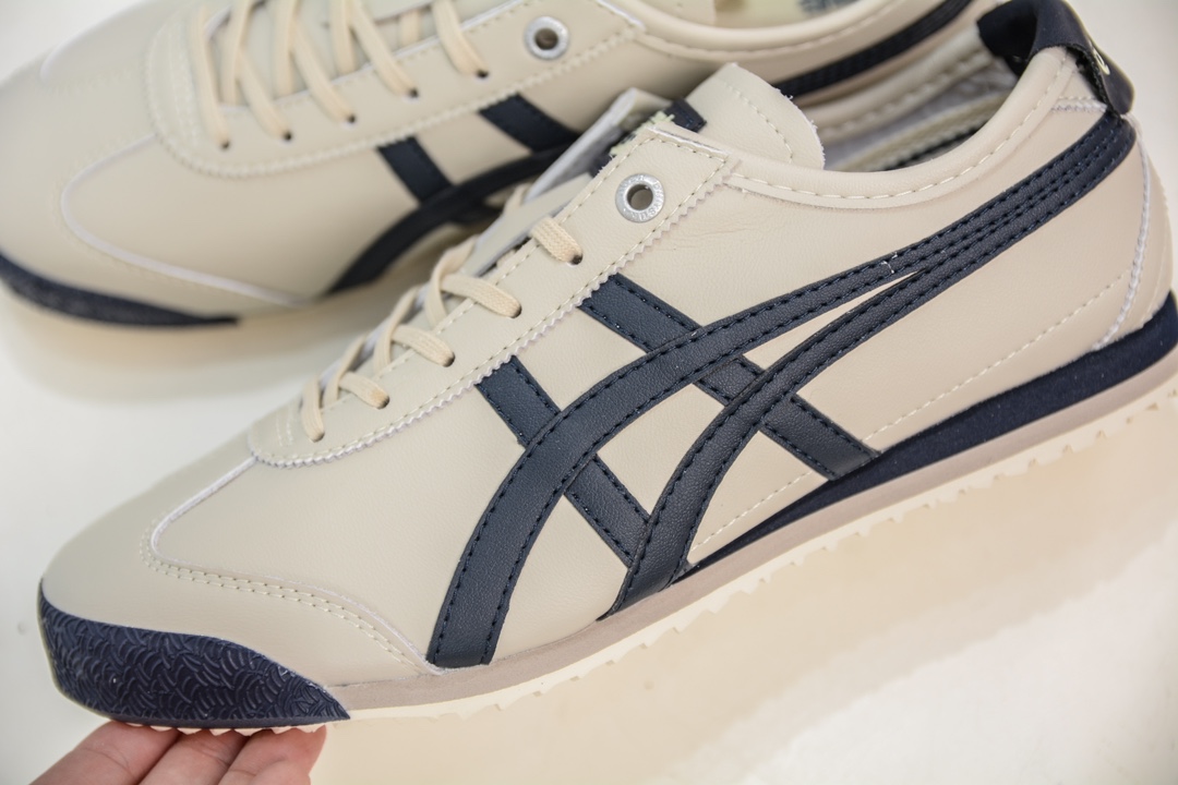 Onitsuka Tiger Mexico 66 SD 鬼冢虎虎爪百搭休闲皮革慢跑鞋 1183A872-200