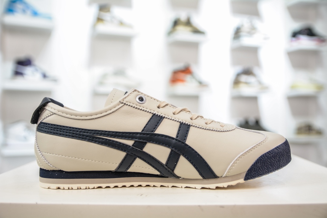 Onitsuka Tiger Mexico 66 SD 鬼冢虎虎爪百搭休闲皮革慢跑鞋 1183A872-200