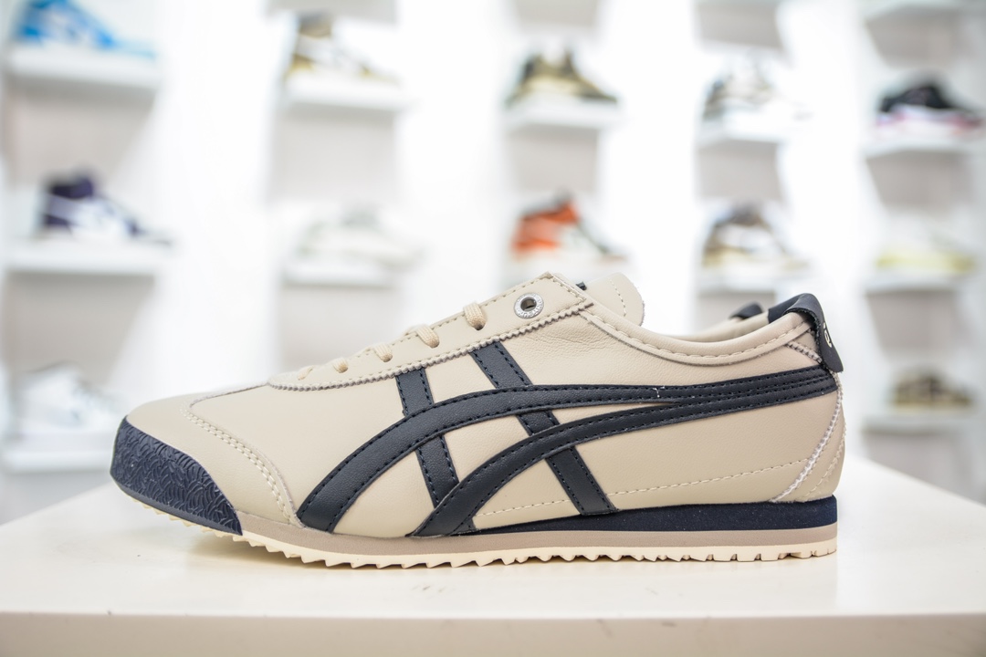 Onitsuka Tiger Mexico 66 SD 鬼冢虎虎爪百搭休闲皮革慢跑鞋 1183A872-200