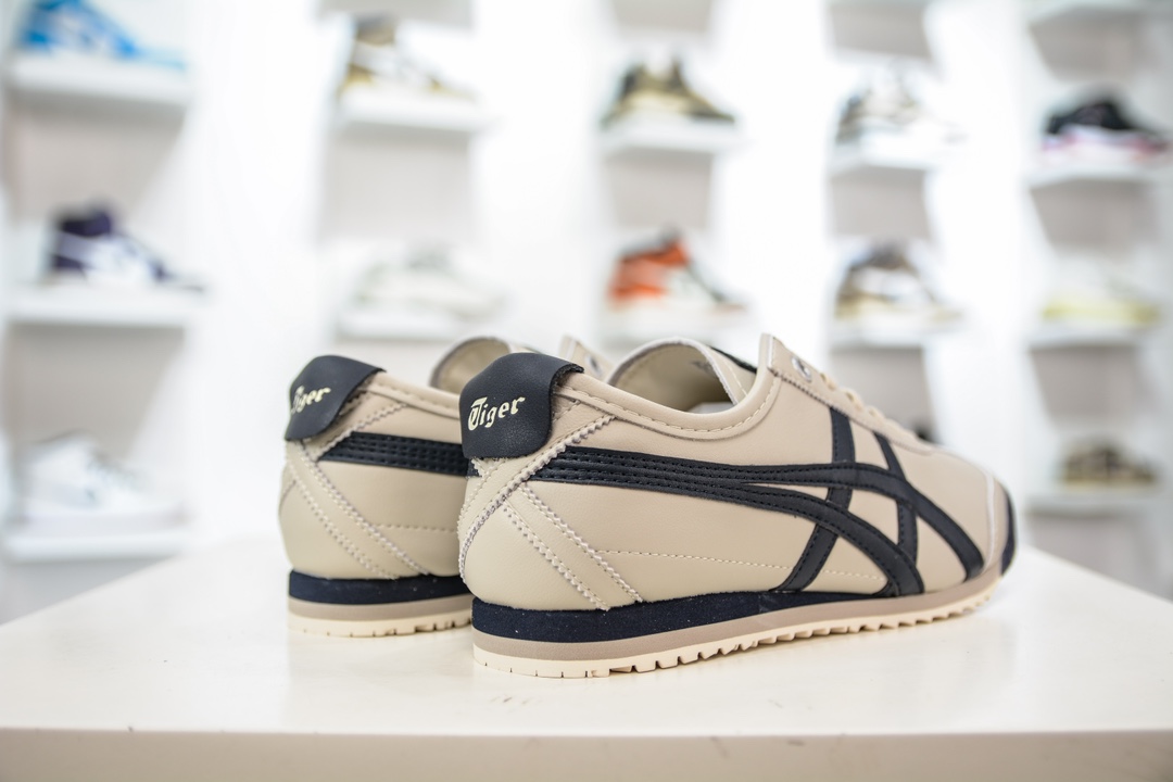 Onitsuka Tiger Mexico 66 SD 鬼冢虎虎爪百搭休闲皮革慢跑鞋 1183A872-200