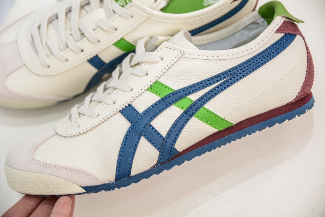 MOK版 纯原 Asics Onitsuka Tiger MEXICO 66 亚瑟士鬼冢虎复古经典板鞋 1183A201-115