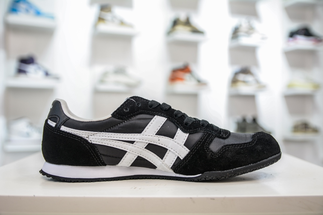 Onitsuka 鬼冢虎 Serrano系列 潮流舒适轻便生活休闲鞋  1183B400-001