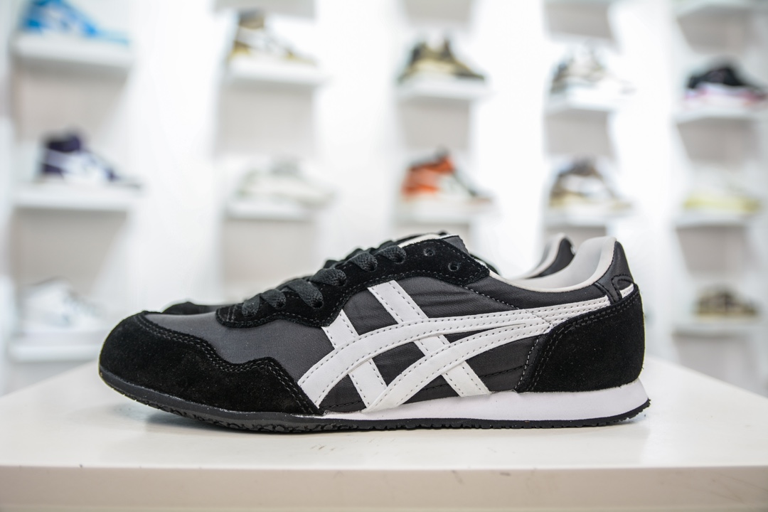 Onitsuka 鬼冢虎 Serrano系列 潮流舒适轻便生活休闲鞋  1183B400-001