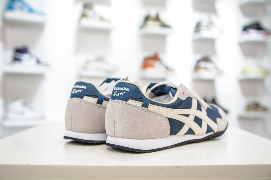 Onitsuka 鬼冢虎 Serrano系列 潮流舒适轻便生活休闲鞋 1183B400-406