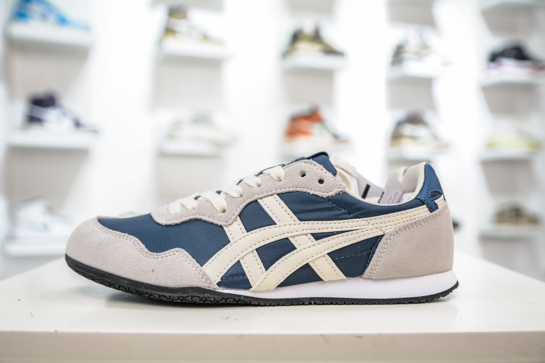 Onitsuka 鬼冢虎 Serrano系列 潮流舒适轻便生活休闲鞋 1183B400-406