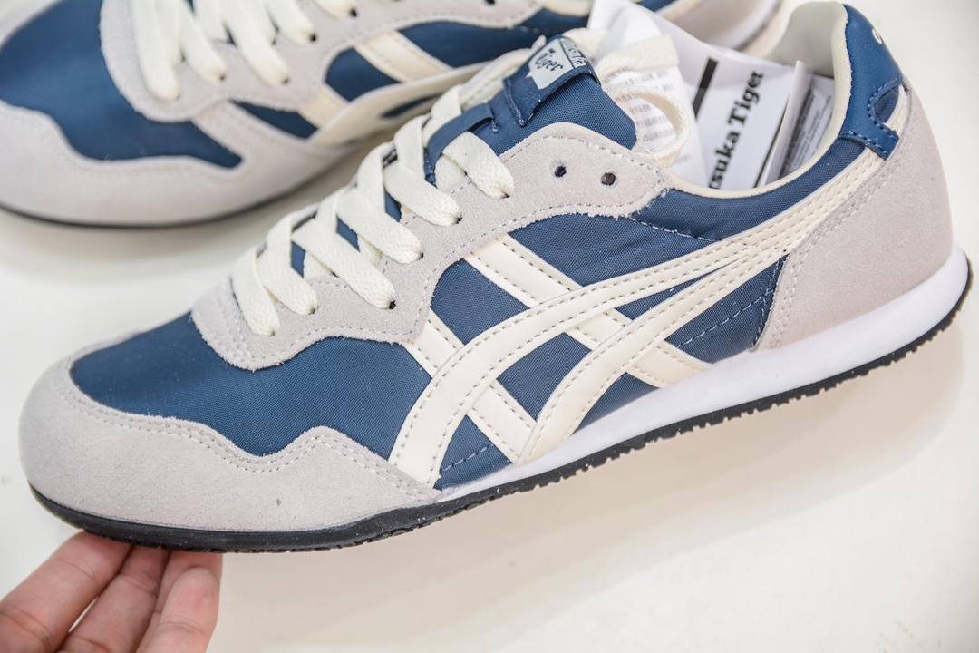 Onitsuka 鬼冢虎 Serrano系列 潮流舒适轻便生活休闲鞋 1183B400-406