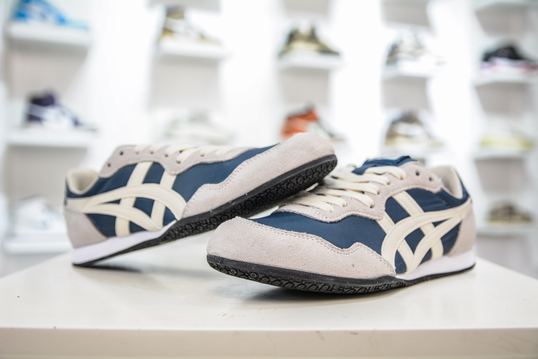 Onitsuka 鬼冢虎 Serrano系列 潮流舒适轻便生活休闲鞋 1183B400-406